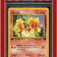 Team Rocket 64 Ponyta 1st Edition PSA 9