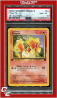 Team Rocket 64 Ponyta 1st Edition PSA 8
