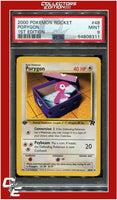 Team Rocket 48 Porygon 1st Edition PSA 9
