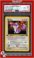 Team Rocket 66 Rattata 1st Edition PSA 8
