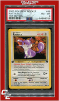 Team Rocket 66 Rattata 1st Edition PSA 8
