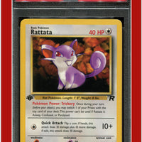 Team Rocket 66 Rattata 1st Edition PSA 9