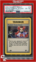 Team Rocket 72 Rocket's Sneak Attack 1st Edition PSA 6
