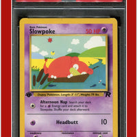 Team Rocket 67 Slowpoke 1st Edition PSA 9