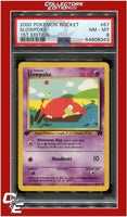 Team Rocket 67 Slowpoke 1st Edition PSA 8
