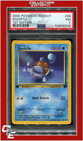 Team Rocket 68 Squirtle 1st Edition PSA 7
