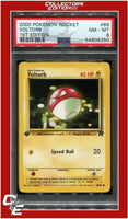 Team Rocket 69 Voltorb 1st Edition PSA 8
