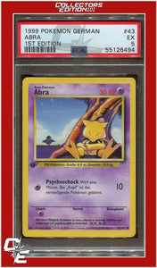 German 43 Abra 1st Edition PSA 5