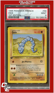 French 56 Onix 1st Edition PSA 9
