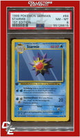 German 64 Starmie 1st Edition PSA 8
