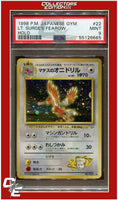 Japanese Gym 22 LT. Surge's Fearow Holo PSA 9
