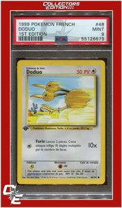 French 48 Doduo 1st Edition PSA 9