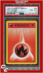 French 98 Fire Energie 1st Edition PSA 8