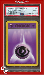 French 101 Psychic Energie 1st Edition PSA 9