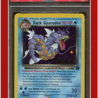 Team Rocket 8 Dark Gyarados Holo Prerelease PSA 7