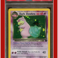 Team Rocket 12 Dark Slowbro Holo PSA 7