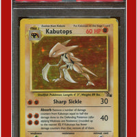 Fossil 9 Kabutops Holo PSA 3