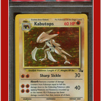 Fossil 9 Kabutops Holo PSA 5