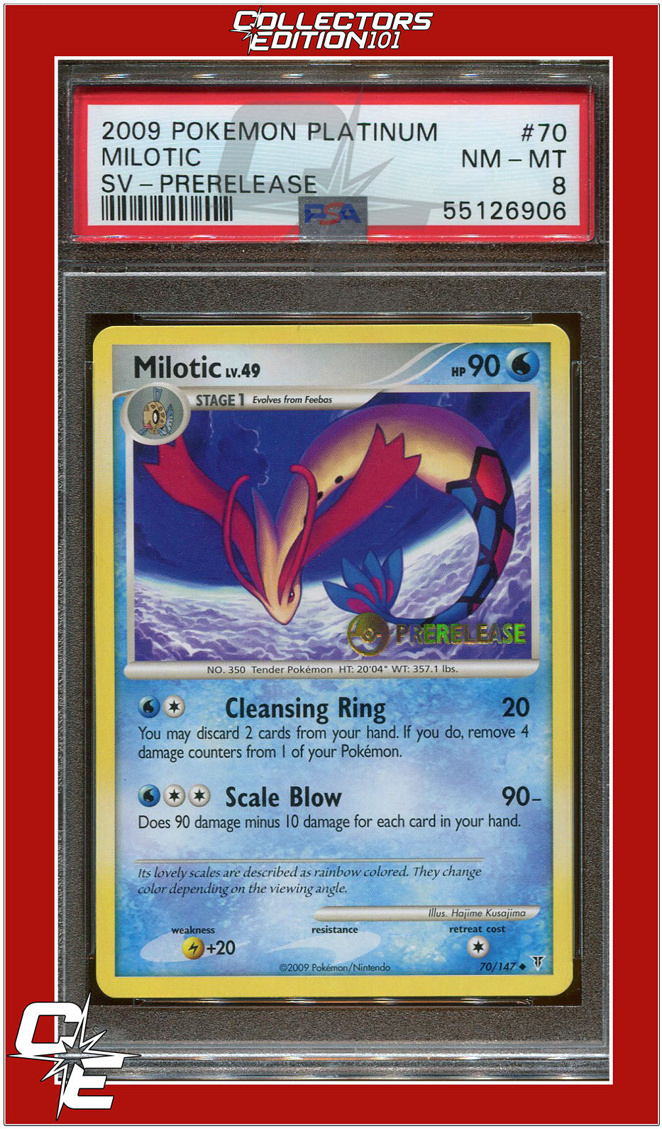 CGC 8.5 NM/Mint+ Garchomp C LV.X Supreme Victors 145/147 Holo rare Pokemon  Card