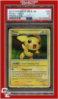 Heartgold & Soulsilver 28 Pichu Holo Prerelease PSA 3
