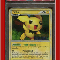 Heartgold & Soulsilver 28 Pichu Holo Prerelease PSA 3