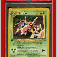 Neo Genesis 1st Edition 27 Ariados PSA 6