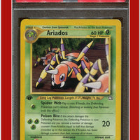 Neo Genesis 1st Edition 27 Ariados PSA 6