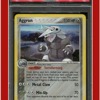 EX Power Keepers 1 Aggron Holo PSA 6
