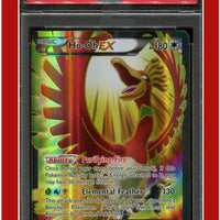 BREAKpoint 121 Full Art HO-Oh EX PSA 7