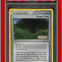 EX Legend Maker 76 Power Tree Reverse Foil PSA 7