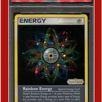 EX Legend Maker 81 Rainbow Energy Reverse Foil PSA 4