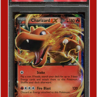 Flashfire 11 Charizard EX PSA 8