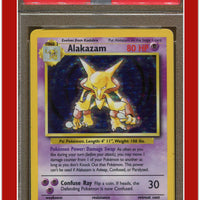 Base Set 1 Alakazam Holo PSA 5