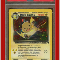 Team Rocket 83 Dark Raichu Holo PSA 5