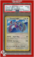 SM Black Star Promo SM82 Shining Lugia Holo PSA 7
